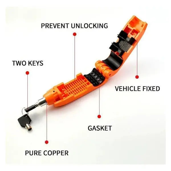 Anti-Theft Security Lock For Bikes & Scooty's